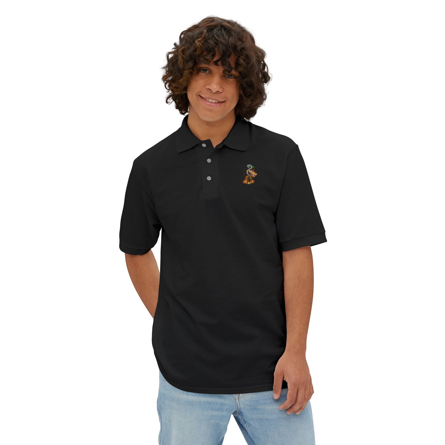 Sappy Goon Men's Piqué Polo