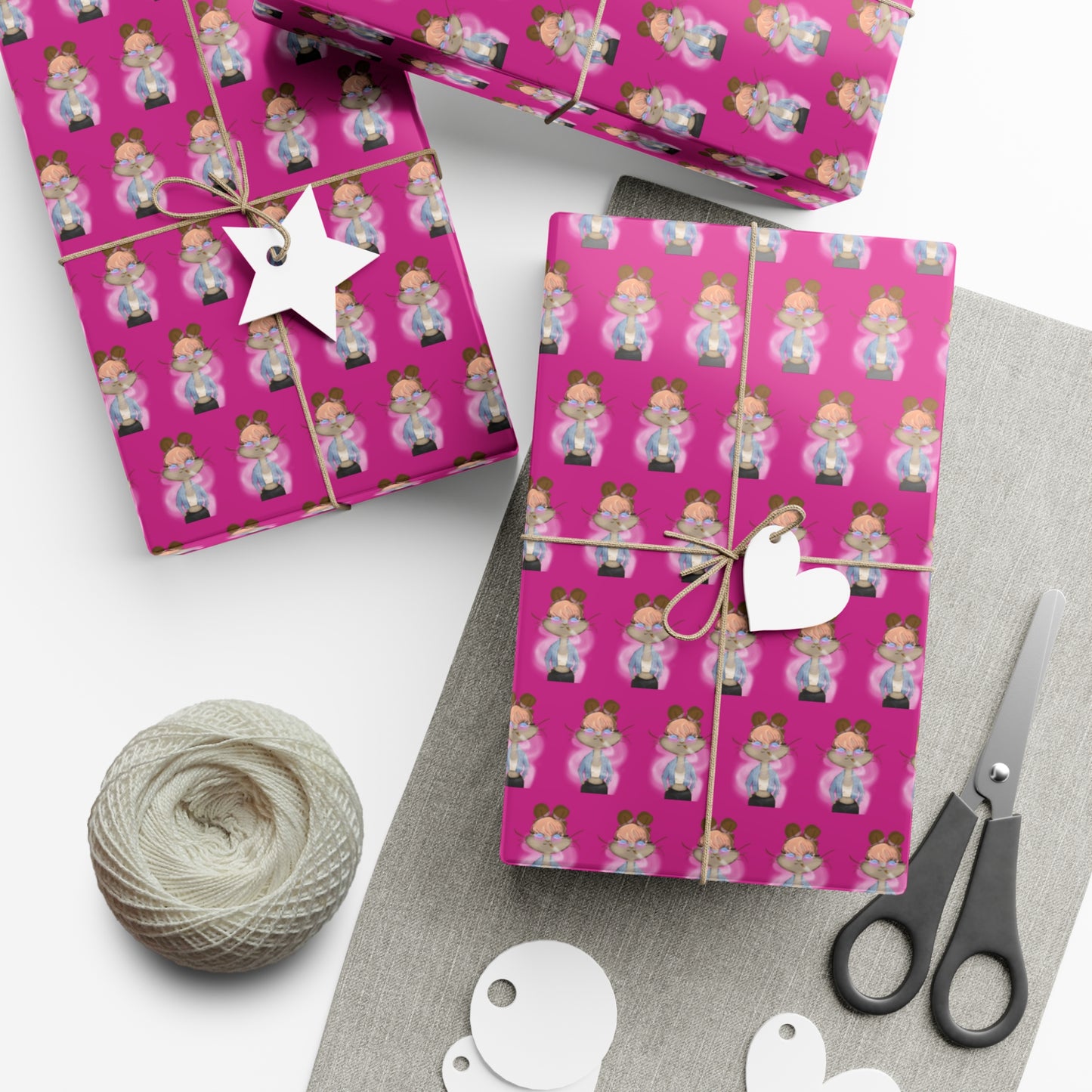 Blaze Buns Gift Wrap Papers