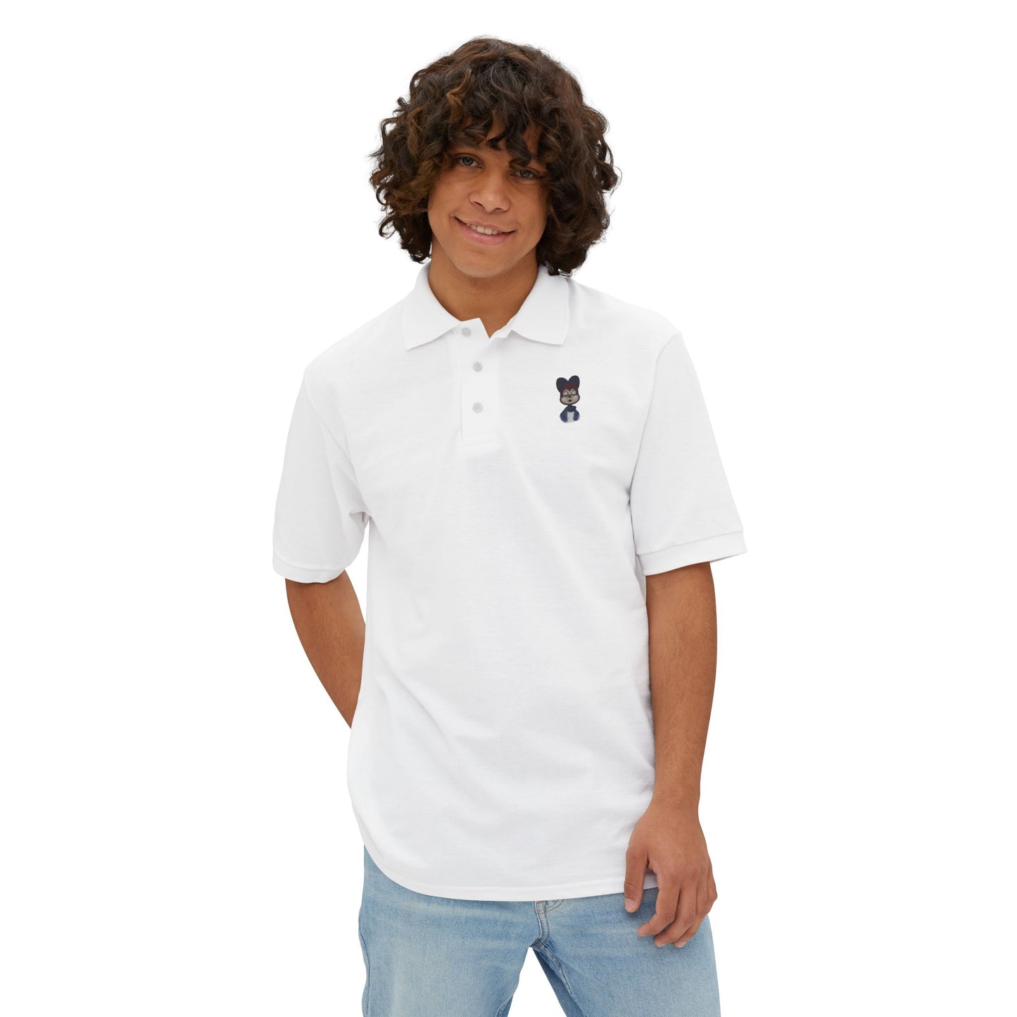 Weeny Mischief Men's Piqué Polo