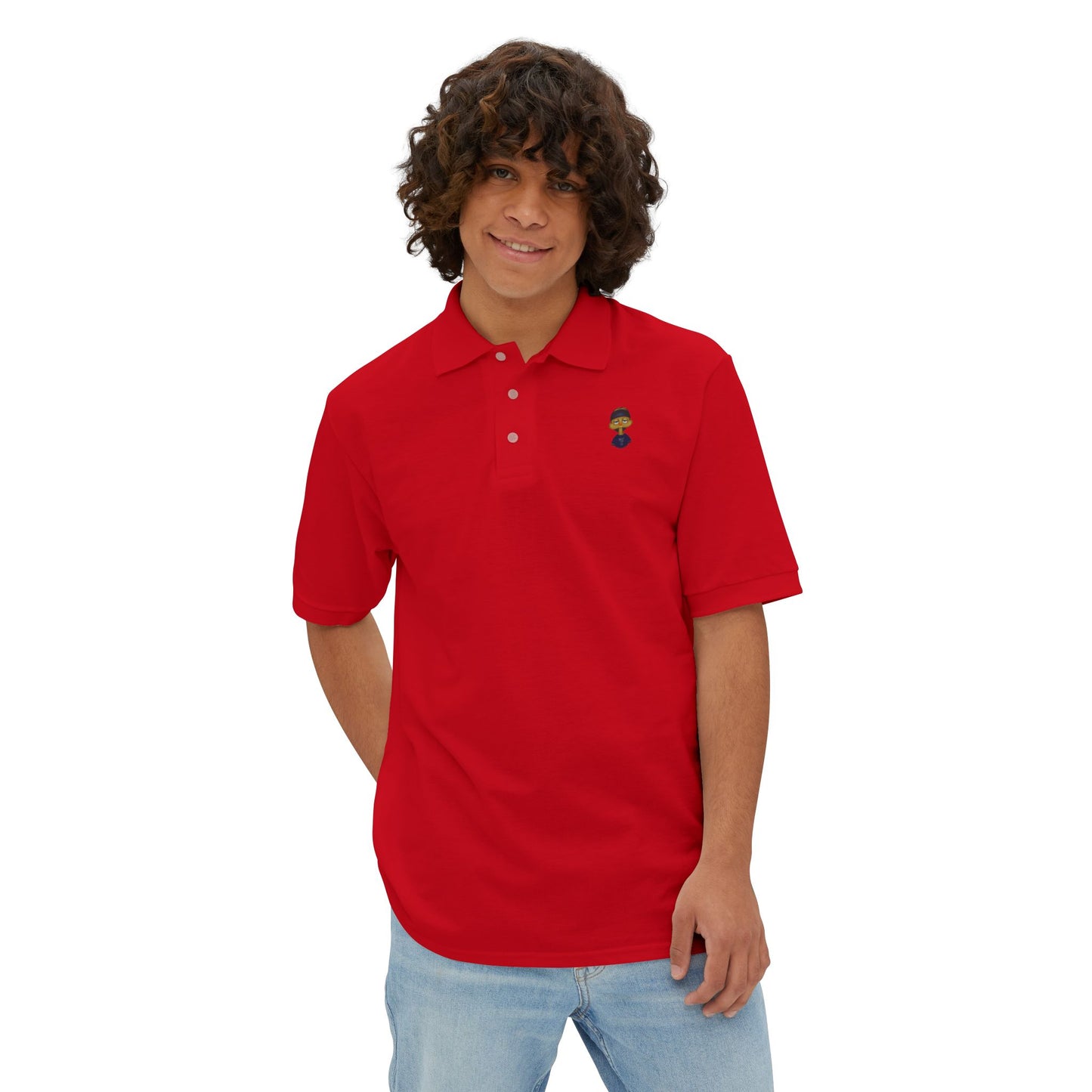 Tweet This Men's Piqué Polo